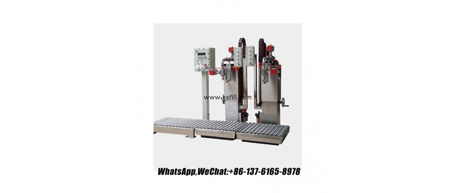 半自動桶式灌裝機_適用于發動機油和潤滑油可靠的桶和手提袋灌裝系統